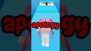 COLLEEN BALLINGER RETURNED REAL APOLOGY ROBLOX NEWSDRAMARANT SHORTS [upl. by Domenico948]