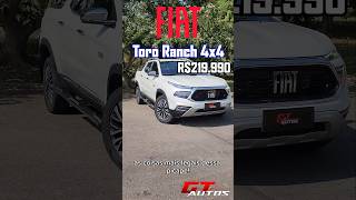 As coisas mais legais da Fiat Toro Ranch 20 Diesel 4x4 shorts [upl. by Nipsirc]