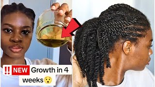 This Hair Growth Oil Is Going viral on TikTok diy crazy hair growth oil  Amazing Results [upl. by Jonah]