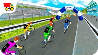 Bike Racing Games  Super Cycle Jungle Rider  1 Cycling Game  Gameplay Android free games [upl. by Prosser]