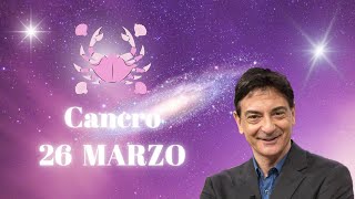 Cancro ♋️ Martedì 26 Marzo 🔮 Oroscopo di Paolo Fox  Luna brontolona il Sole anche di più [upl. by Atneciv]