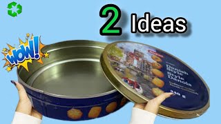 DONT Throwing away Empty Cans 2 Brilliant Ideas from Tin Cans  Recycle diy recycleandcreate [upl. by Lekcar]