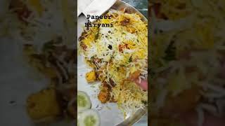 Paneer Biryani recipe Paneer Pulao recipeytshorts viralvideo viralshorts ytoube [upl. by Akihsan]