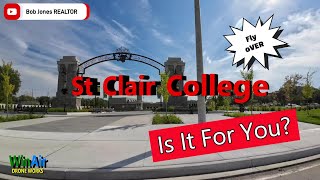 St Clair College Windsor Campus  stclaircollegewindsorcollegelife stclairsaintswindsorcampus [upl. by Garzon]