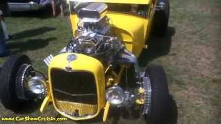 Bitchin Yellow Street Rod at Billetproof 2015 [upl. by Vladi]