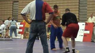 Freestyle Judo Match Tai Otoshi in No Gi Category [upl. by Martel747]