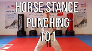 Horse Stance Punching 101 [upl. by Arette]