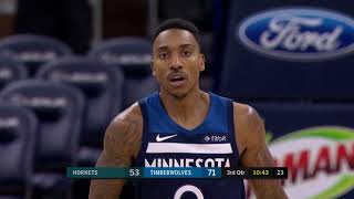 Charlotte Hornets vs Minnesota Timberwolves  November 5 2017 [upl. by Ainesej]