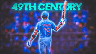 VIRAT KOHLI 49th century 🔥 edit statusKohli attitude statustoday Kohli batting vs sa [upl. by Aikemal]