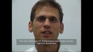 Nonchemical UV dechlorination a demonstration [upl. by Ahsikin]