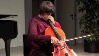 Johannes Brahms Scherzo in cMoll  FAESonate Bearbeitung für Cello Valter Despalj [upl. by Cowden]