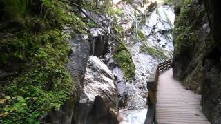 Die Wimbachklamm Ramsau im Berchtesgadener Land Bayern [upl. by Simetra443]