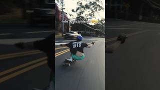 Skating in Traffic is Crazy 🤯 [upl. by Adria]