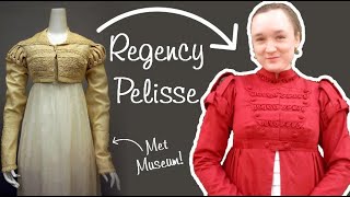 Trimming a Regency Pelisse with Rouleaux Designs [upl. by Nelyahs791]