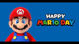 MAR10 DAY New World but Every Turn a Different Mario Character sings it [upl. by Doralia]