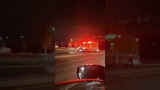 RARE Lisle Woodridge Reserve medic 53 and engine 52 responding [upl. by Nosirb]