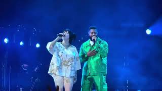 Billie Eilish Khalid Lovely Live at Coachella 2022 Billie Eilish Lovely Live Billie Eilish Lovely [upl. by Ycniuqal]