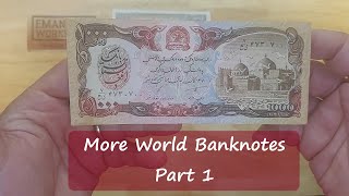 More World Banknotes  Part 1 [upl. by Callean]