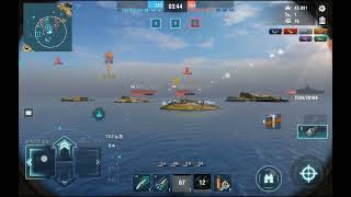 World of Warships Blitz  Tier 8 France Cruiser Bayard 07 [upl. by Alyce229]