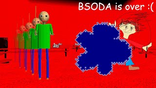 Baldi is Super Fast but I have NO Infinite BSODA  Baldis Basics Classic BSODA Challenge [upl. by Euphemie]