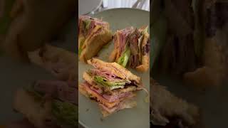 Clubhouse  clubhouse bltsandwich sandwich lunchideas lunchtime recipes food contentcreator [upl. by Grannie]