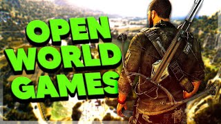 BEST 40 Open world games for LOW END PCs [upl. by Adyht]