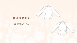 TUTO COUTURE  le blouson Harper [upl. by Merritt]