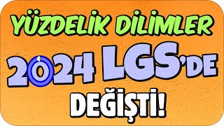 Yüzdelik Dilimler Değişti mi❓ Tercih Dönemi Nelere Dikkat Etmeli❓ 2024LGS [upl. by Ashman]