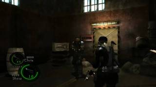 Resident Evil 5 PC  A few mods HD [upl. by Kaete269]