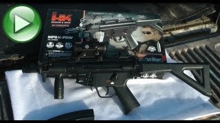 REVIEW HampK MP5 PDW 45mm BB Air Gun  Umarex [upl. by Leone]