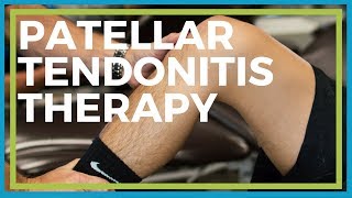 Patellar Tendonitis Therapy  Physical Therapy Exercises [upl. by Gney]