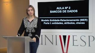 Bancos de Dados  Aula 02 – Modelo EntidadeRelacionamento MER  Parte I [upl. by Irene]