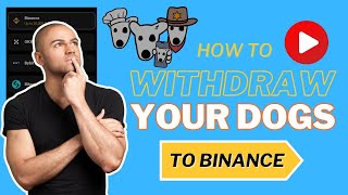 How to Claim Dogs Airdrop to Binance [upl. by Ajdan]