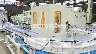 Full automatic box facial tissue interfold machine and packaging machine [upl. by Yenaiv750]