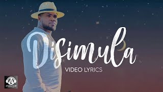 Chris Lebron  Disimula Video Lyrics [upl. by Aneelas142]