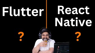 React native vs flutter  A beginner guide [upl. by Duquette432]