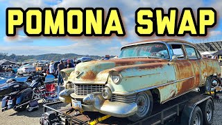 Pomona Swap Meet Car Show  January 14th 2024  Pomona California [upl. by Anirdnajela]