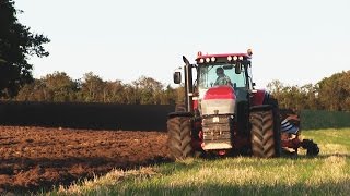 McCormick 260 ZTX Ploughing With Kuhn VariMaster 152 Behind [upl. by Esahc291]