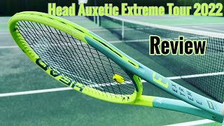 Head Extreme Tour 2022 Auxetic Tennis Racket  Racquet review [upl. by Amerigo]