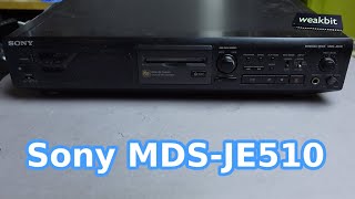 Sony MDSJE510 Minidisc repair [upl. by Missie]