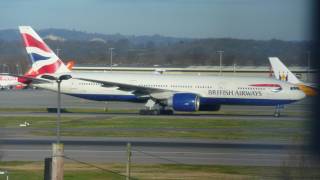 Airplane spotting at Gatwick Airport [upl. by Jobey521]