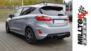 Ford Fiesta ST MK8 15 EcoBoost  Wydech Milltek Sport GPFback Dual  Maxton  Wydechowepl [upl. by Einohtna277]