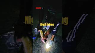 Night Fishing Traditional Fishingfishingnightfishingshorts shortsfeedbigfish video [upl. by Akcebar983]