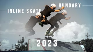 Aggressive Inline Skate Contest  2023  Bókay skatepark [upl. by Wiese322]