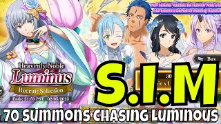 SLIME  ISEKAI Memories  Should You Reinstall  Chasing Waifu Luminous70 Summons [upl. by Eelahc223]