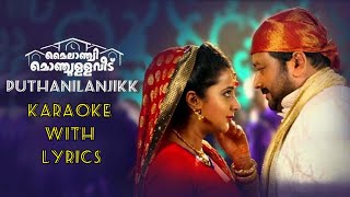 Puthanilanjikk Poovirinje Song Karaoke With Lyrics [upl. by Abell]