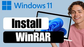 How to Download and Install WinRAR on Windows 11 [upl. by Oiludbo387]