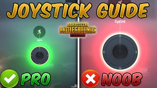 Joystick Guide PUBG MOBILE amp BGMI Joystick Size amp Position Tips and Tricks Handcam Tutorial [upl. by Irra784]