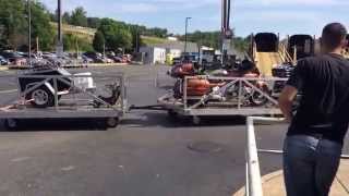 Amtrak Auto Train Motorcycles Unloading [upl. by Eade628]