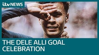 How to do the seemingly ‘impossible’ Dele Alli goal celebration  ITV News [upl. by Aydin]